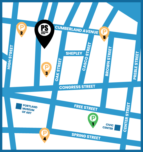 Nearby Parking Lots & Garages